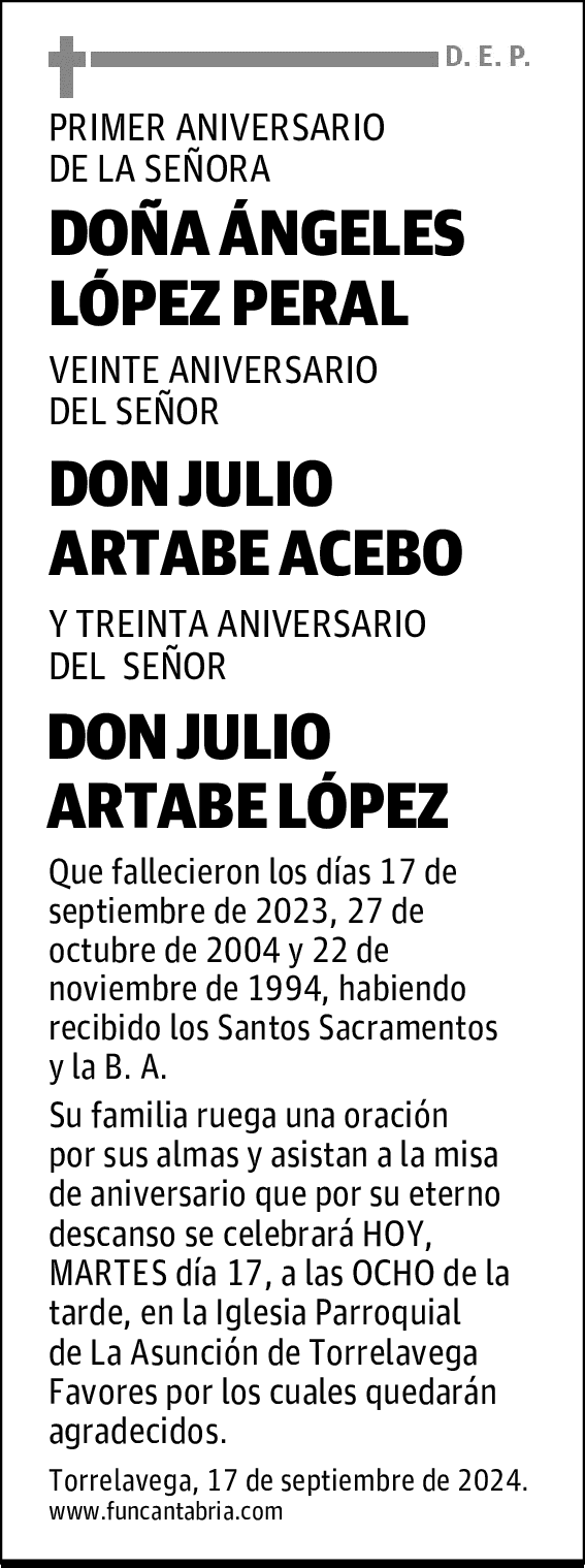DOÑA ÁNGELES LÓPEZ PERAL