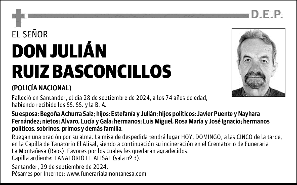 DON JULIÁN RUIZ BASCONCILLOS