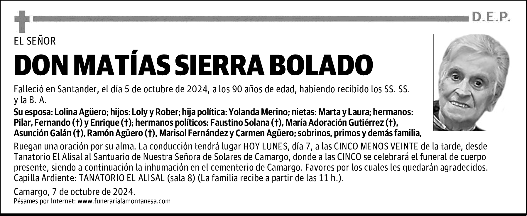 DON MATÍAS SIERRA BOLADO