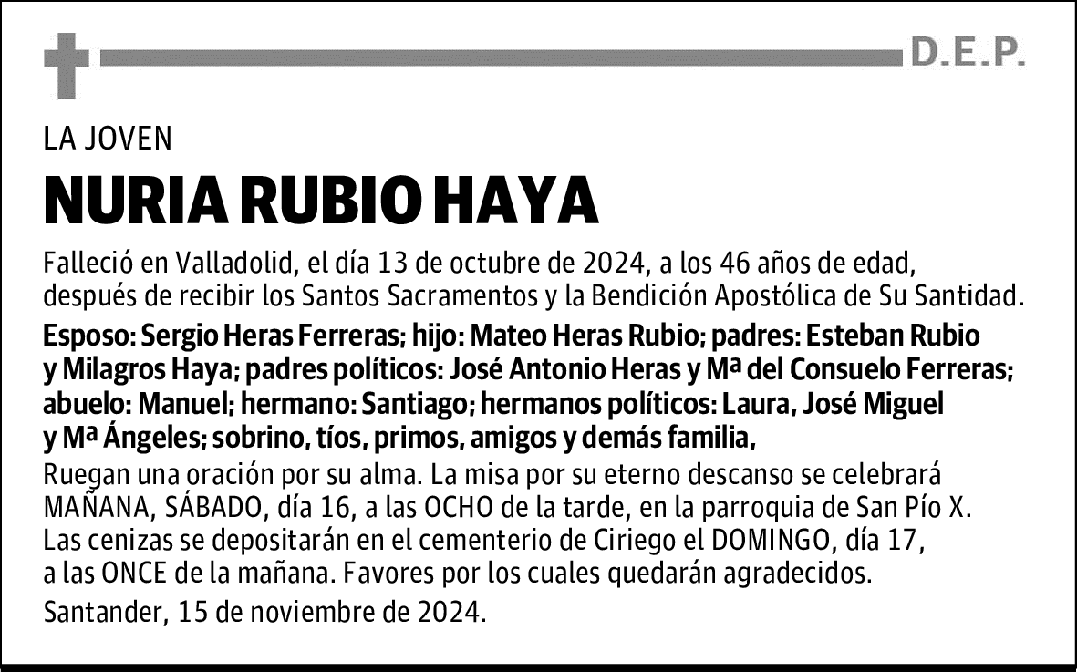 Nuria Rubio Haya