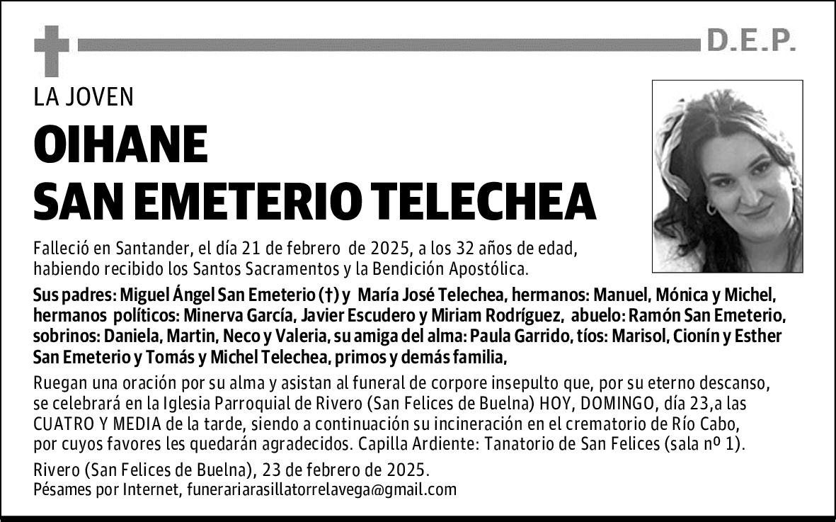 OIHANE SAN EMETERIO TELECHEA
