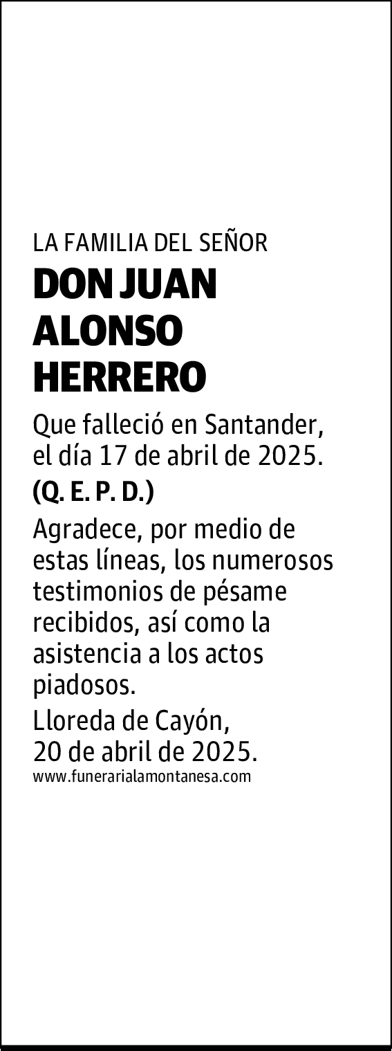 DON JUAN ALONSO HERRERO