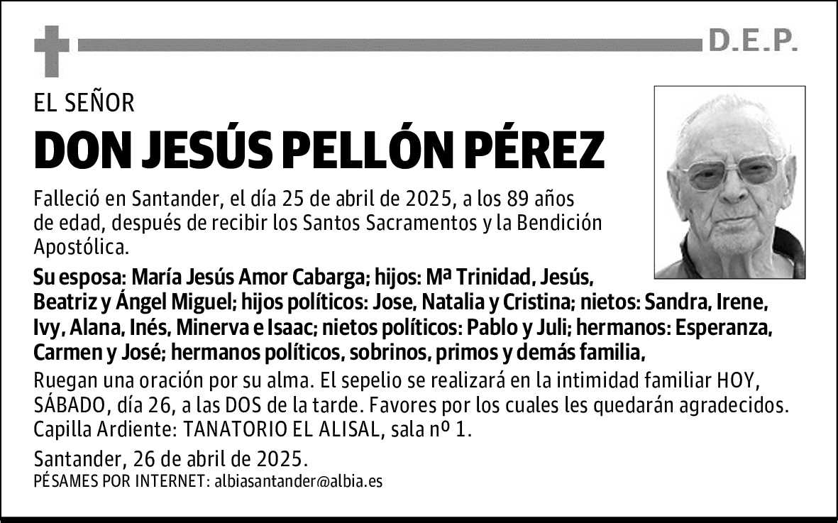DON JESÚS PELLÓN PÉREZ