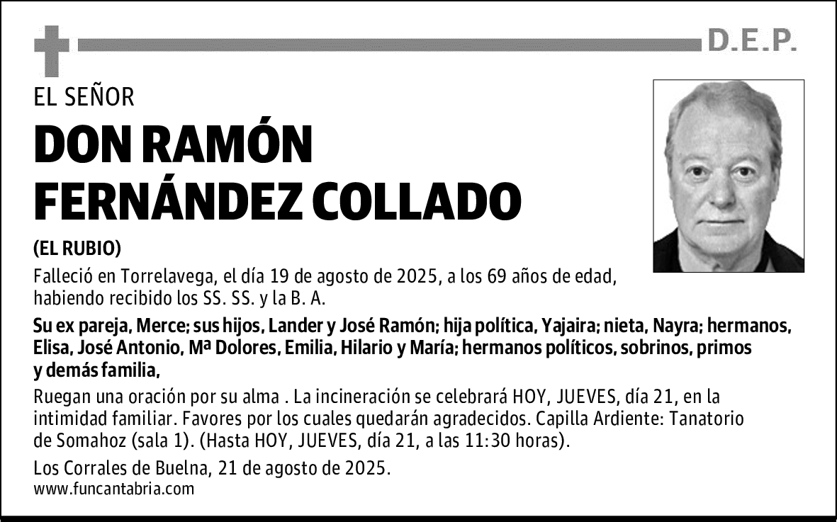 DON RAMÓN FERNÁNDEZ COLLADO