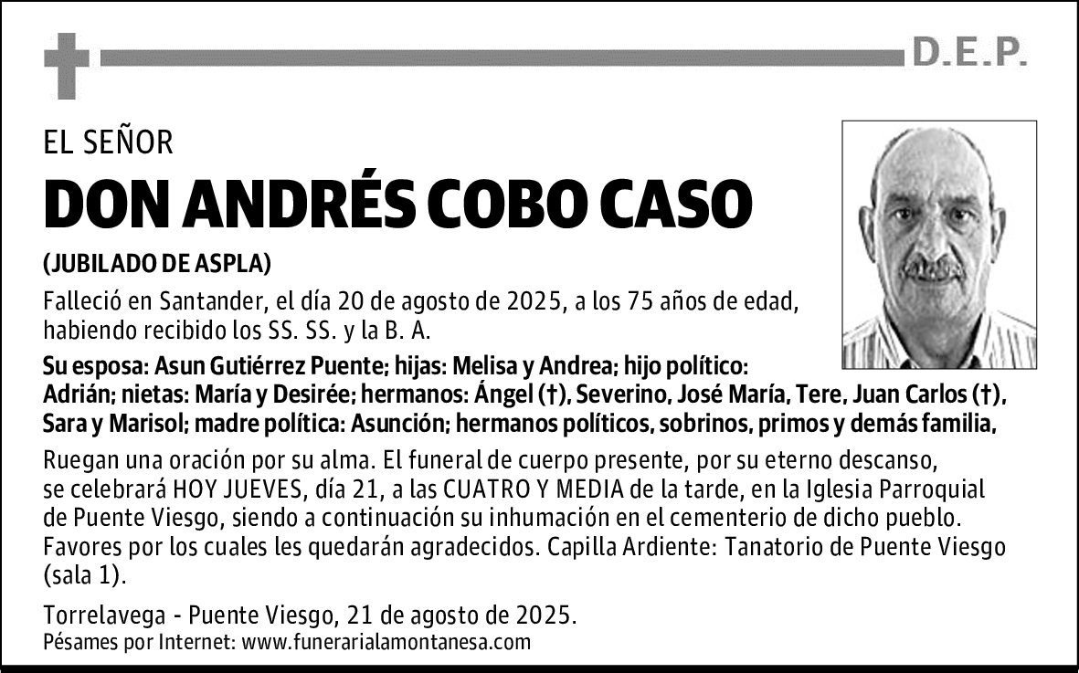 DON ANDRÉS COBO CASO