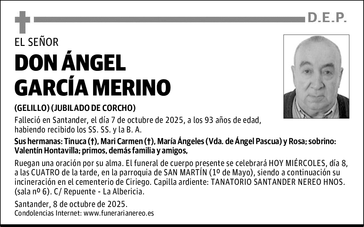 DON ÁNGEL GARCÍA MERINO