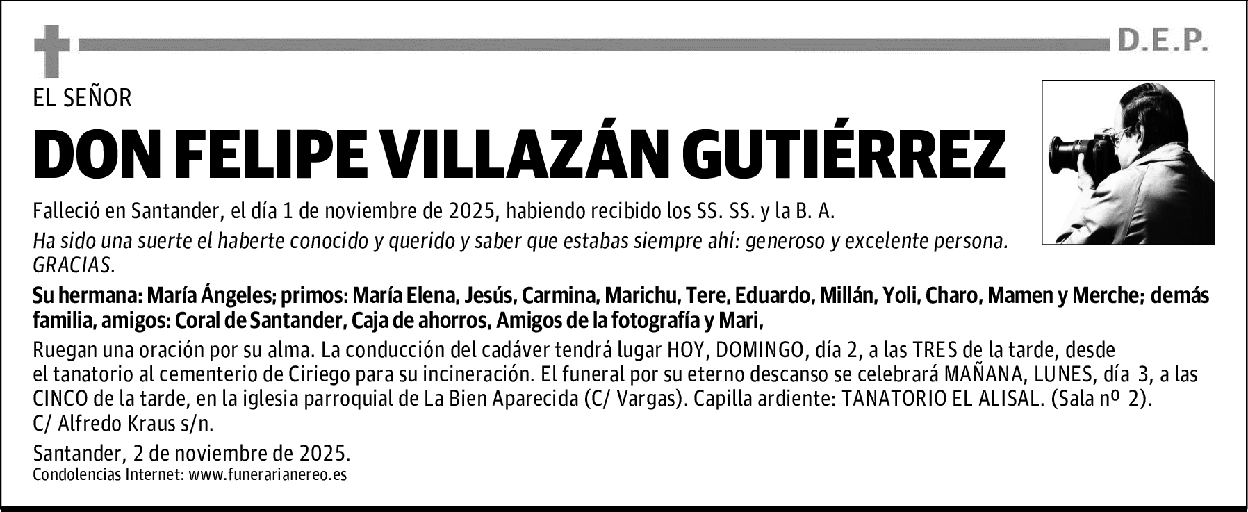 DON FELIPE VILLAZÁN GUTIÉRREZ