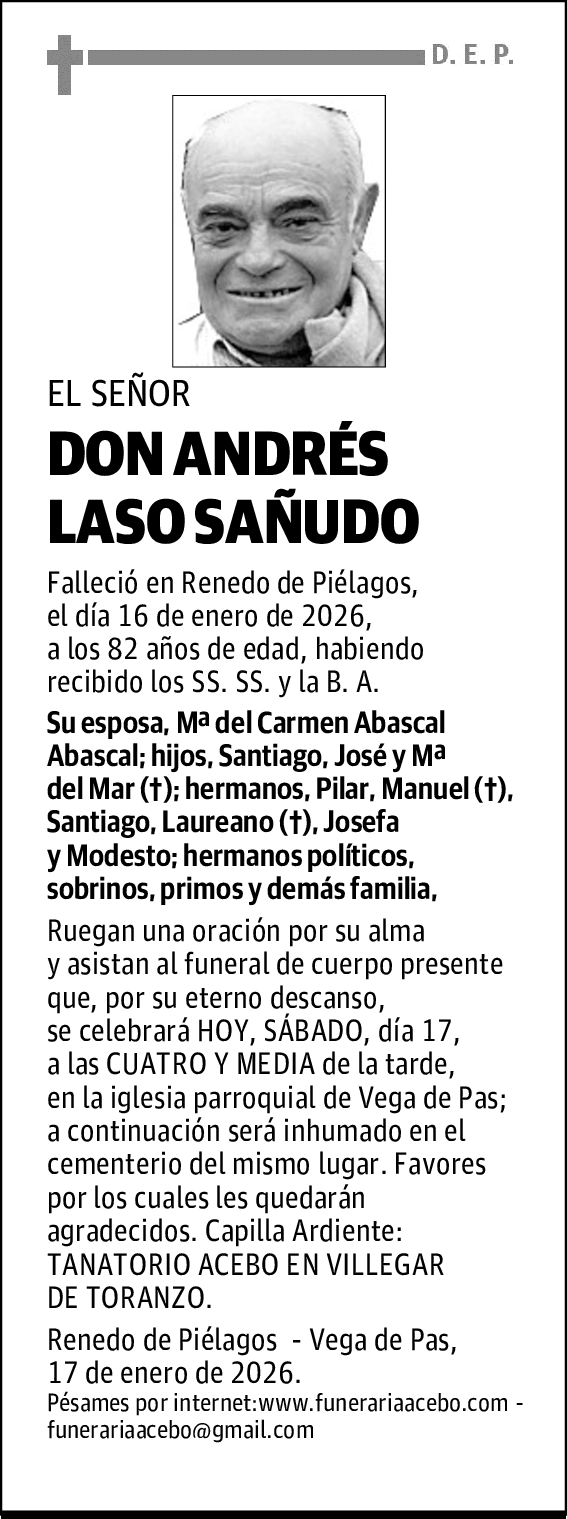DON ANDRÉS LASO SAÑUDO