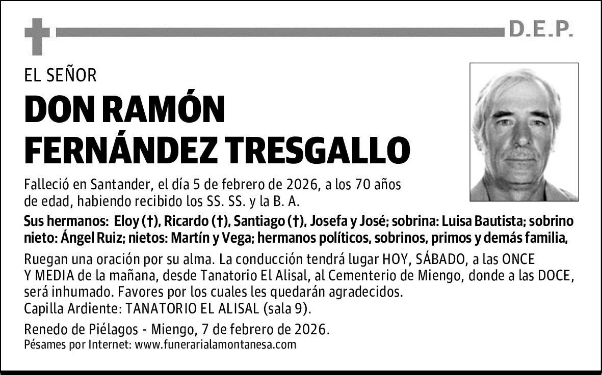 DON RAMÓN FERNÁNDEZ TRESGALLO