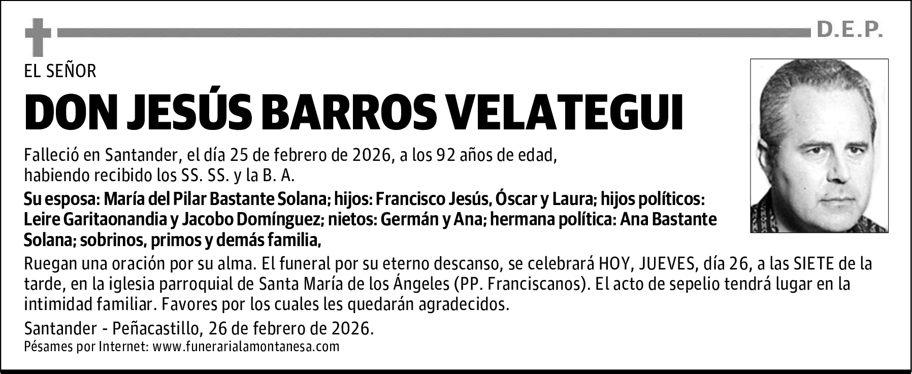 DON JESÚS BARROS VELATEGUI