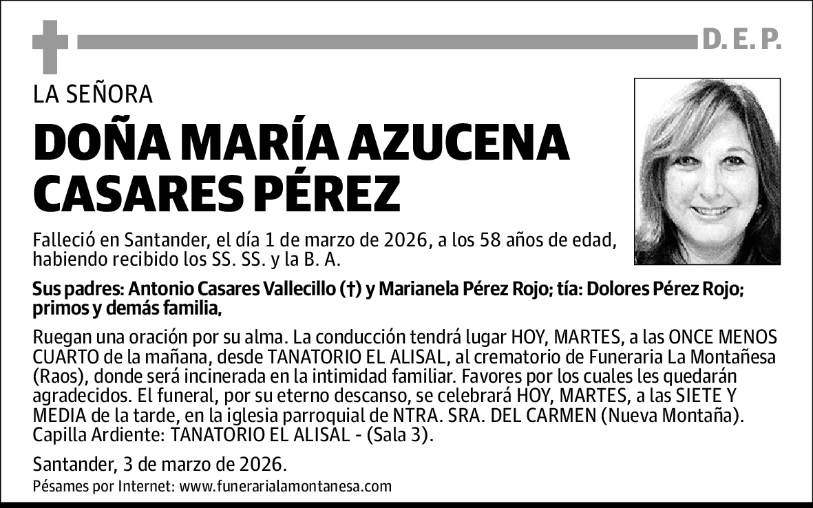 María Azucena Casares Pérez