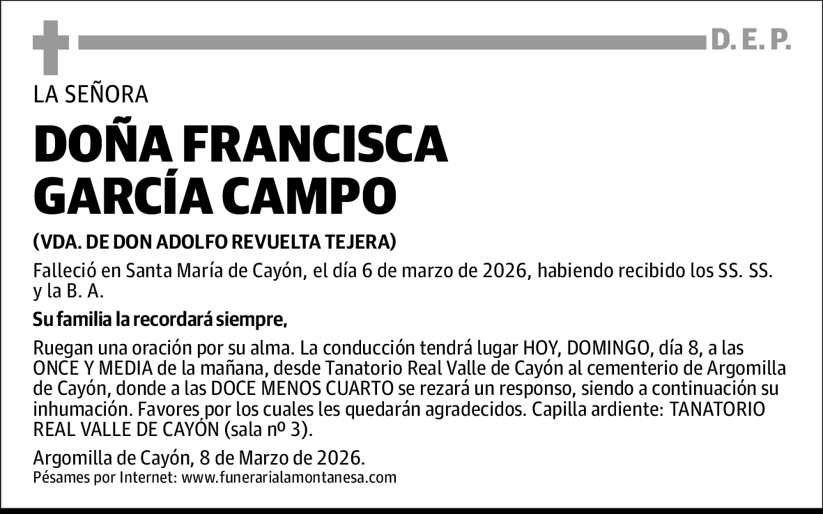 Francisca García Campo