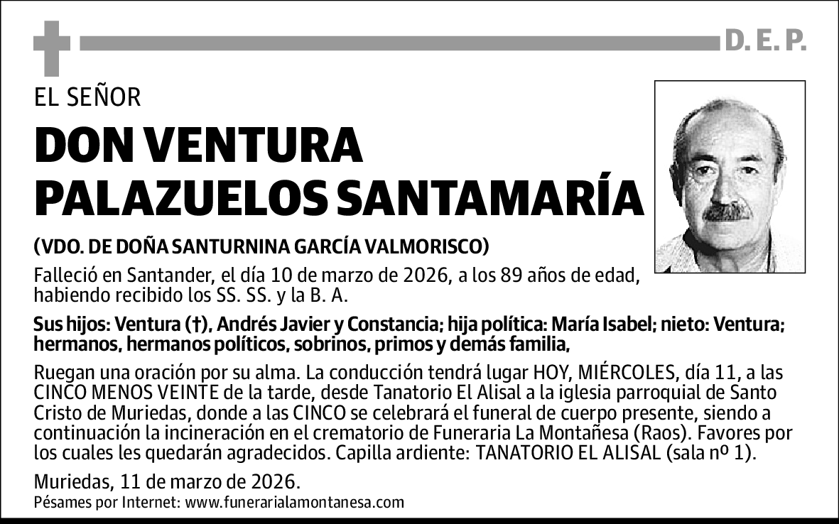 Ventura Palazuelos Santamaría