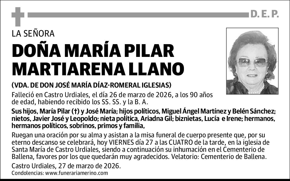 María Pilar Martiarena Llano