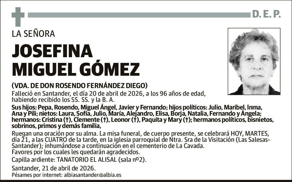 Josefina Miguel Gómez