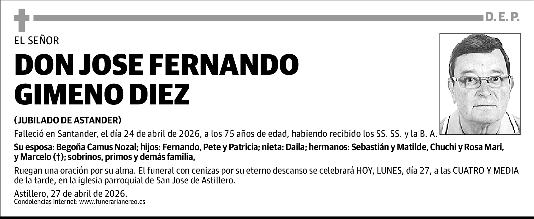 Jose Fernando Gimeno Diez
