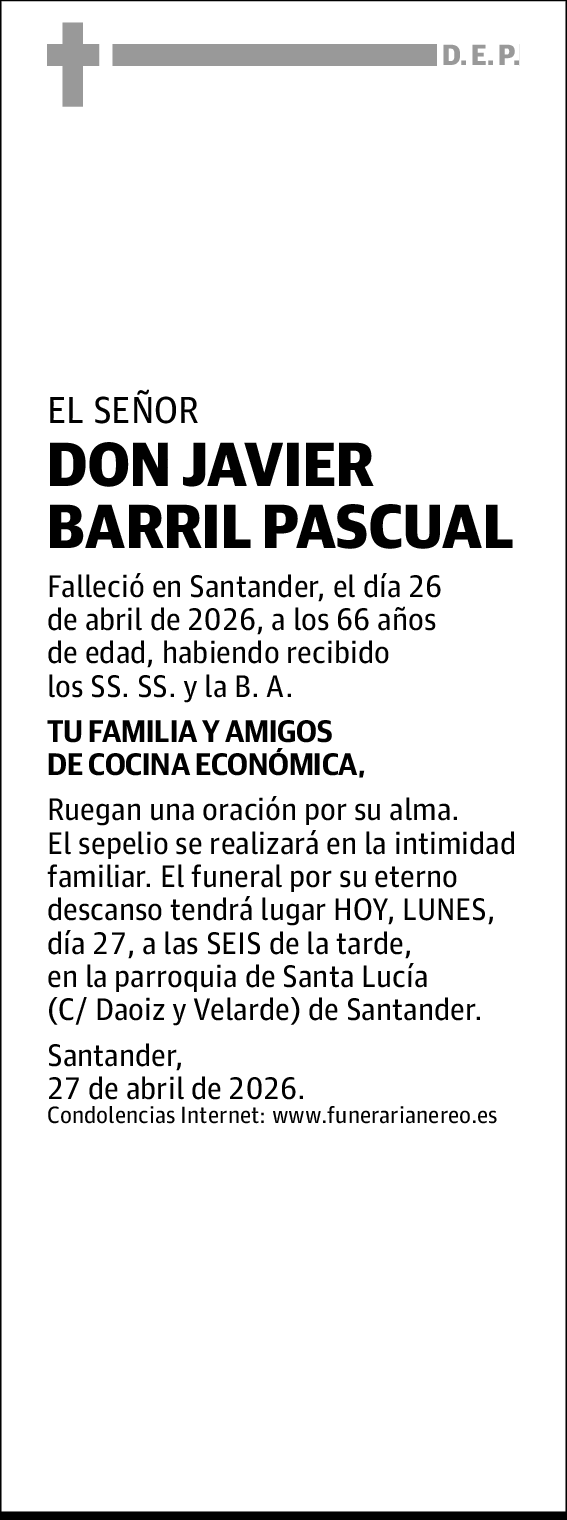 Javier Barril Pascual