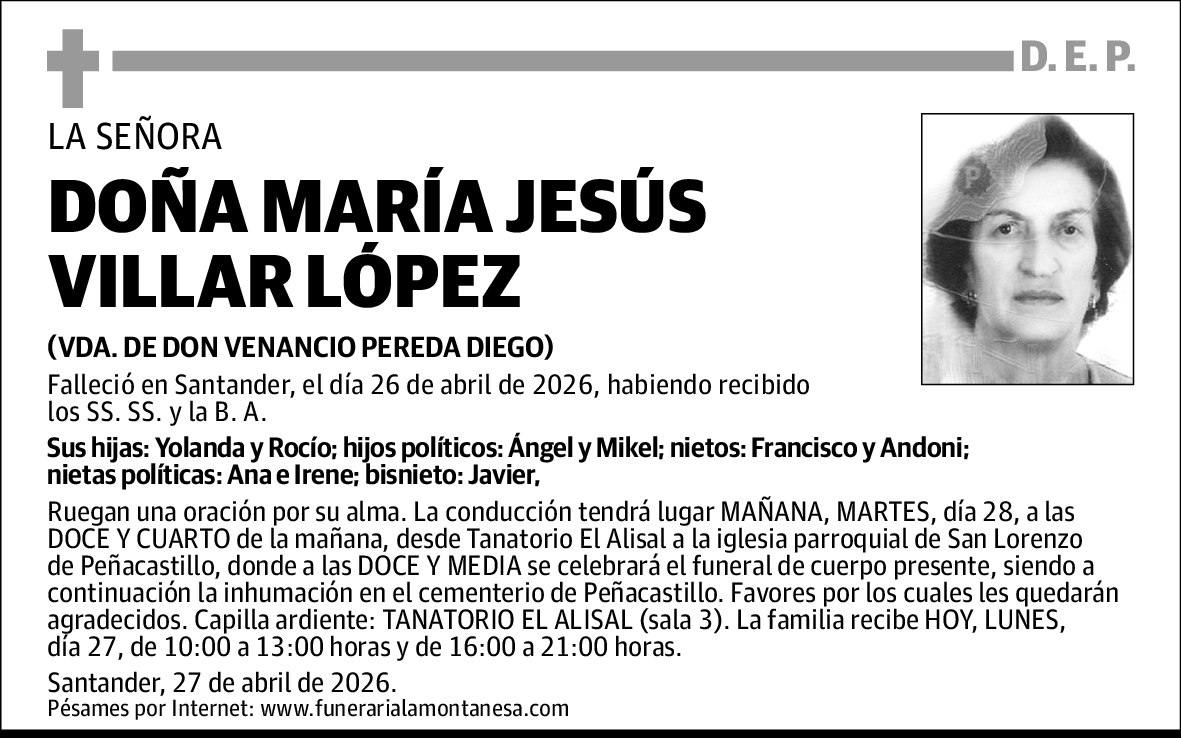 María Jesús Villar López