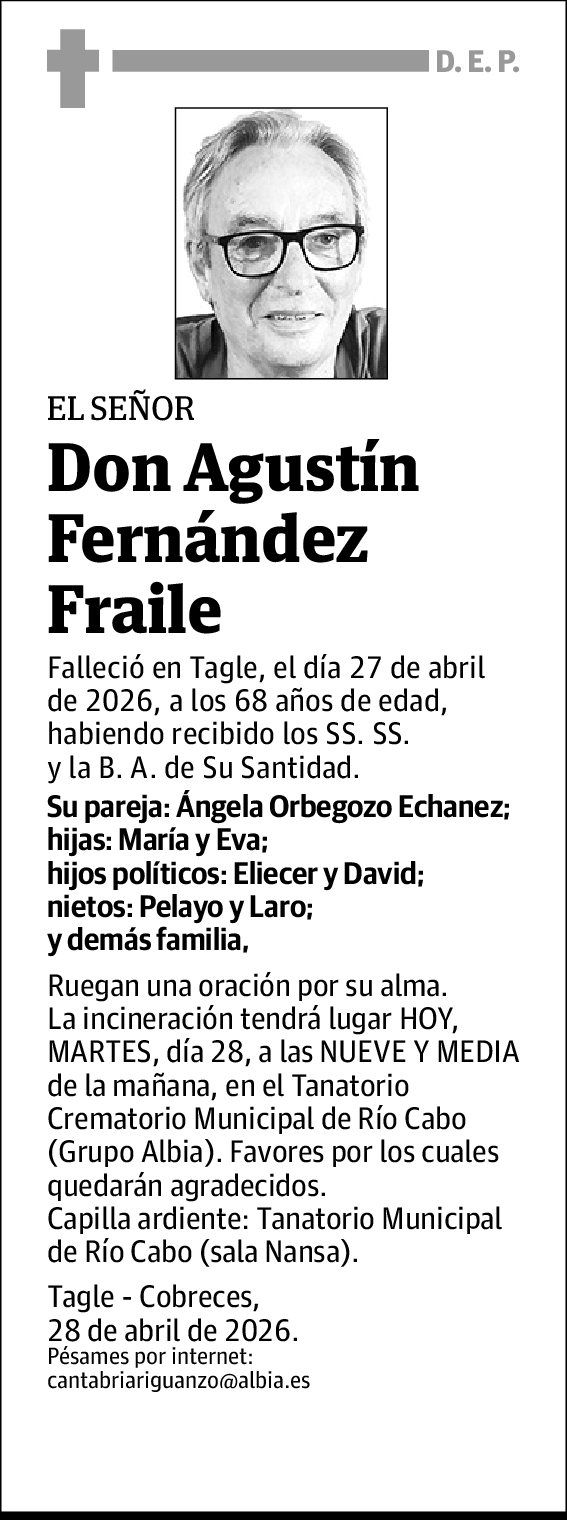 Agustín Fernández Fraile