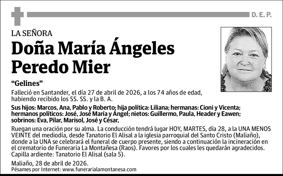 María Ángeles Peredo Mier