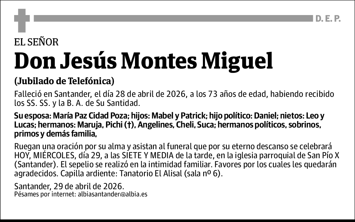 Jesús Montes Miguel
