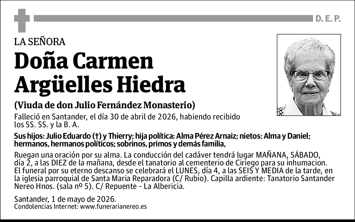 Carmen Argüelles Hiedra
