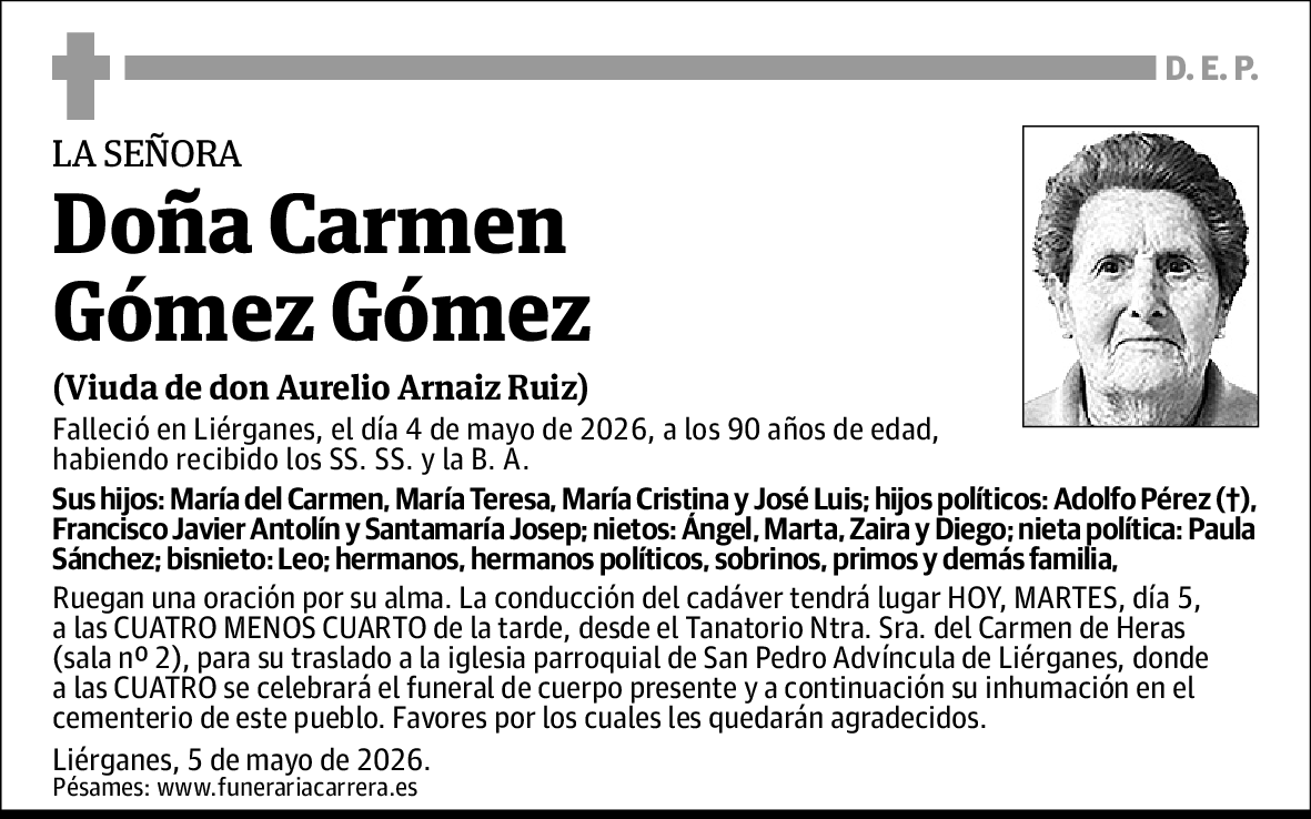 Carmen Gómez Gómez