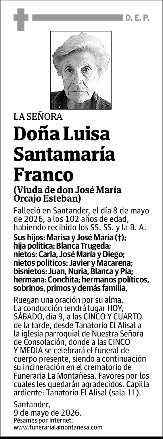 Luisa Santamaría Franco