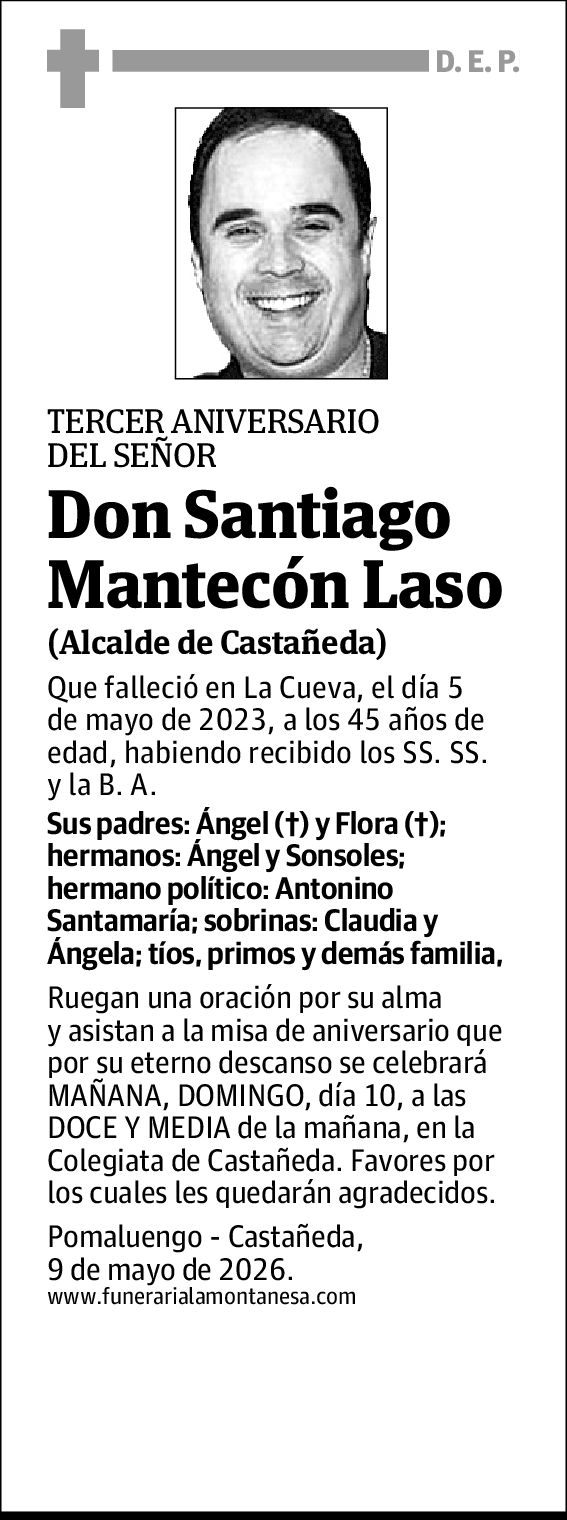 Santiago Mantecón Laso
