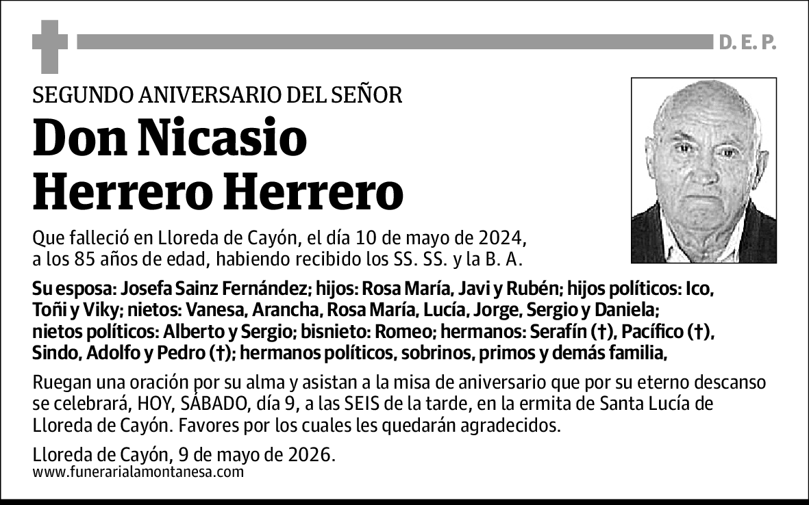 Nicasio Herrero Herrero
