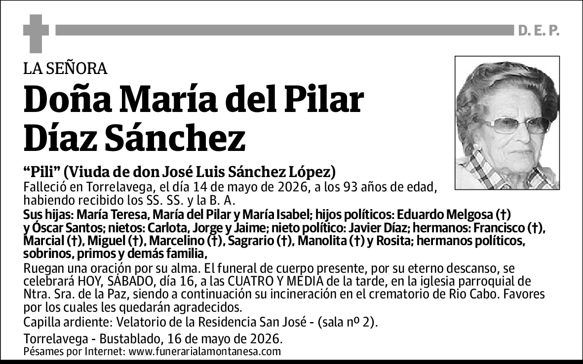 María del Pilar Díaz Sánchez