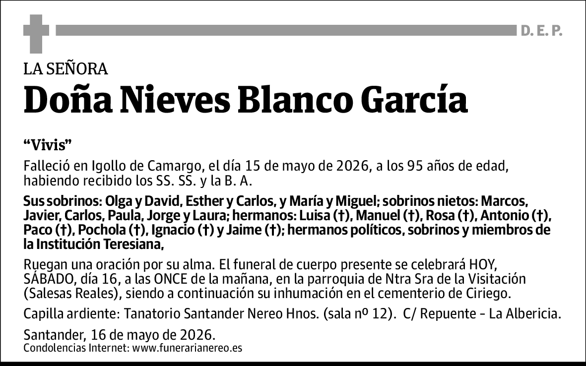 Nieves Blanco García