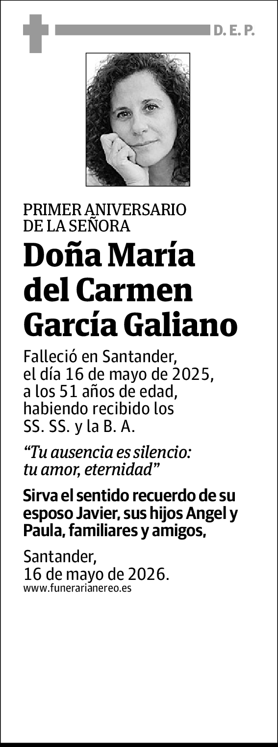 María del Carmen García Galiano