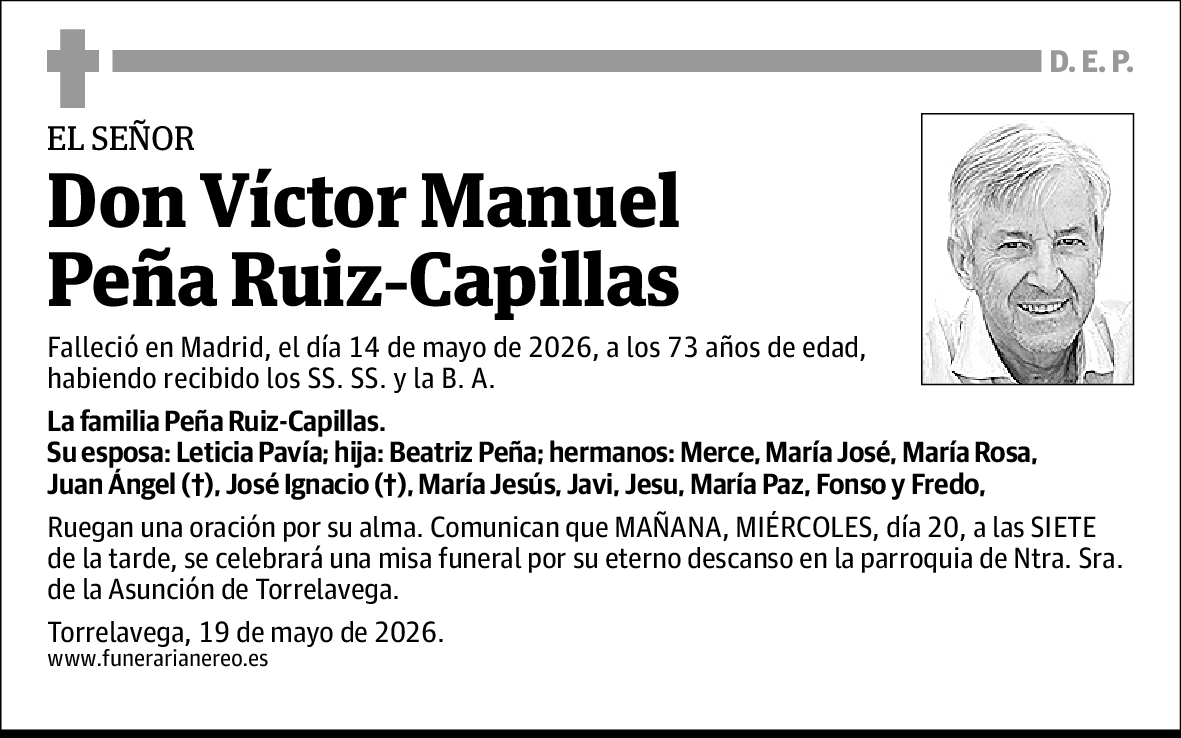 Víctor Manuel Peña Ruiz-capillas