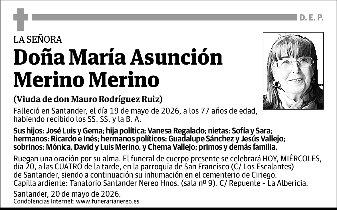 María Asunción Merino Merino