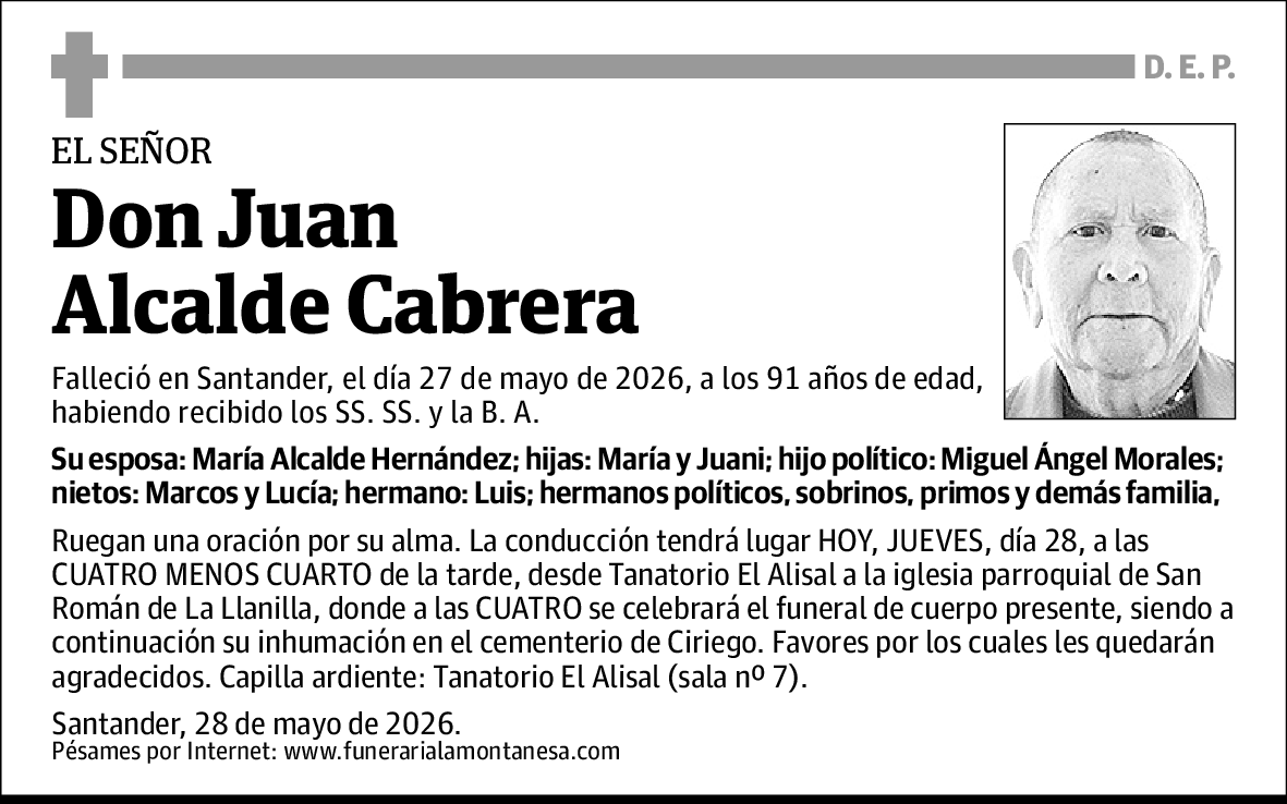Juan Alcalde Cabrera