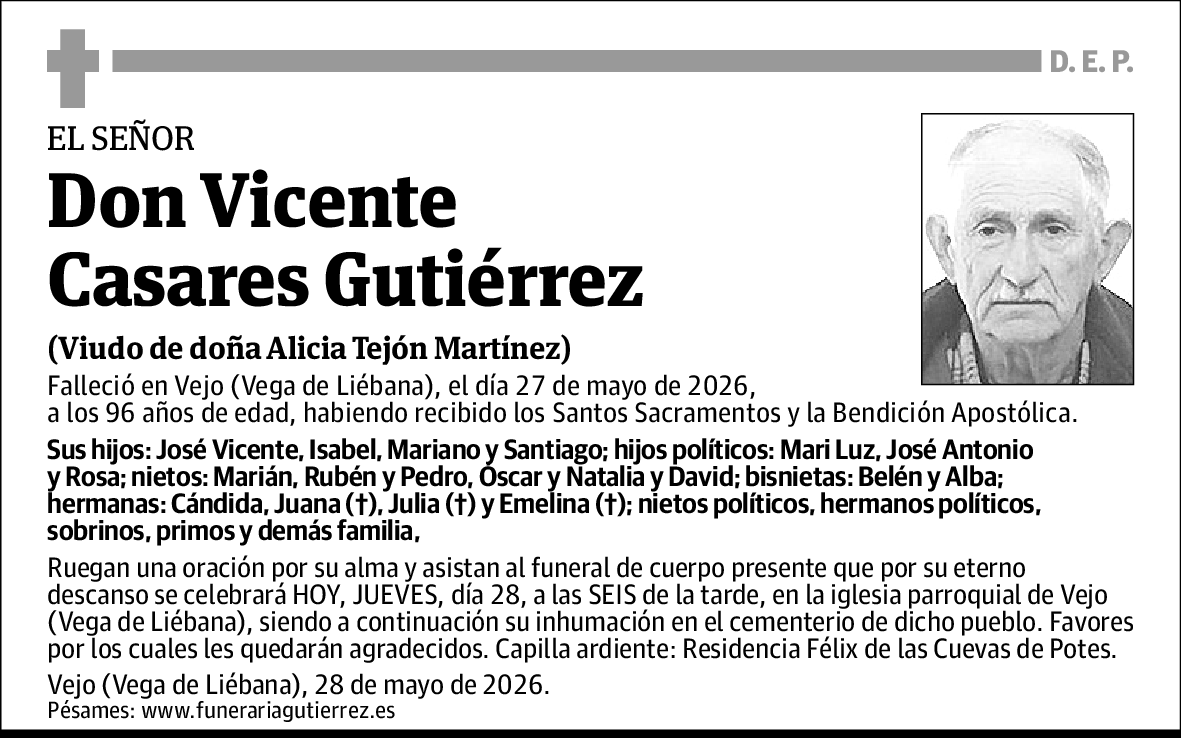 Vicente Casares Gutiérrez