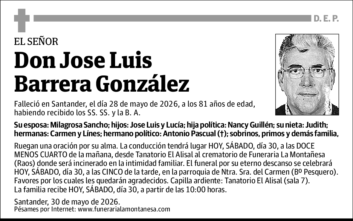 Jose Luis Barrera González