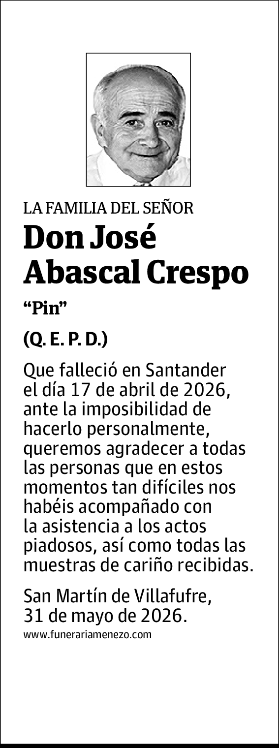 José Abascal Crespo
