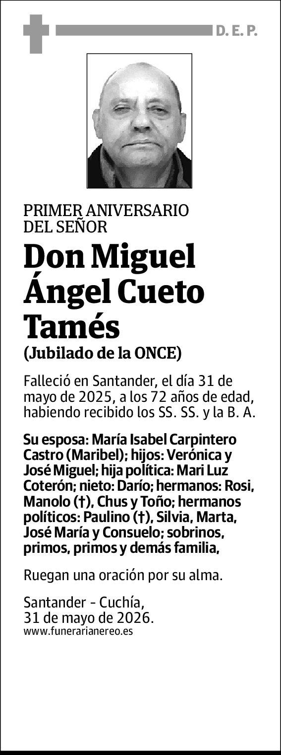 Miguel Angel Cueto Tames