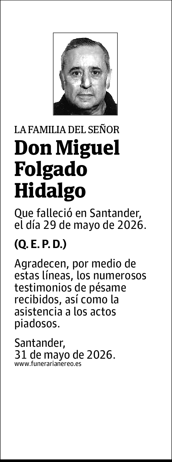 Miguel Folgado Hidalgo