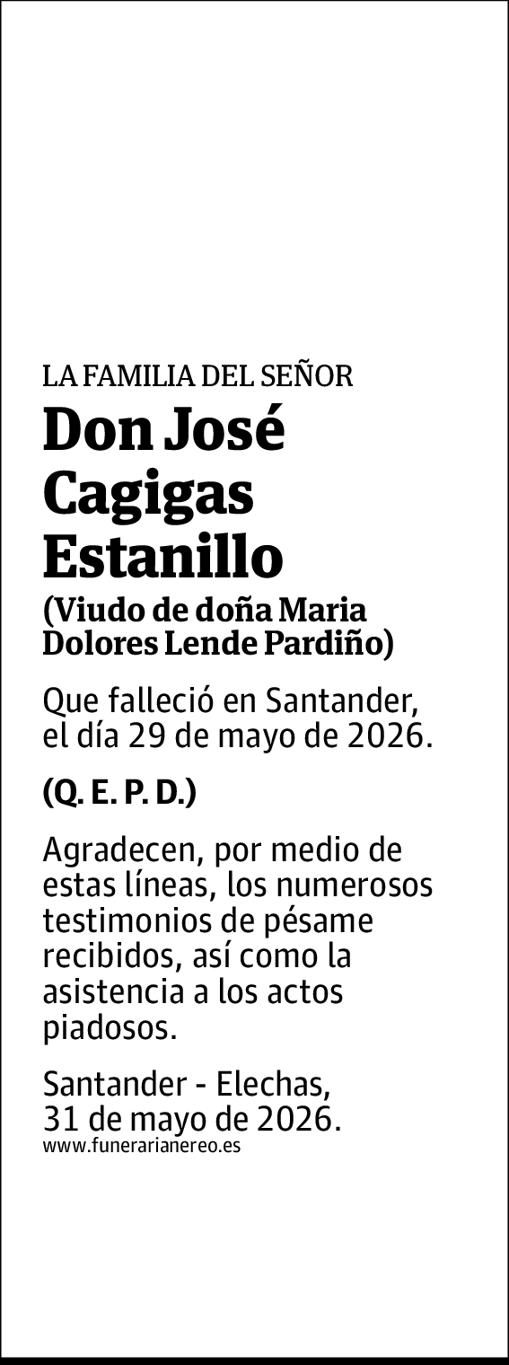 Jose Cagigas Estanillo
