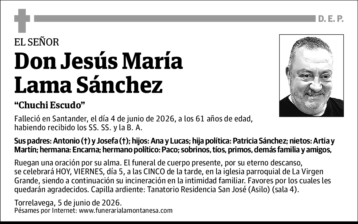 Jesus Maria Lama Sanchez