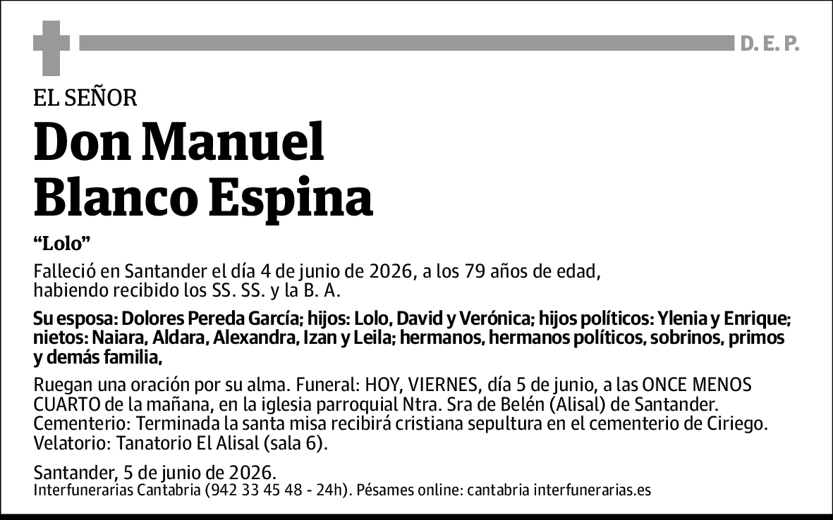 Manuel Blanco Espina