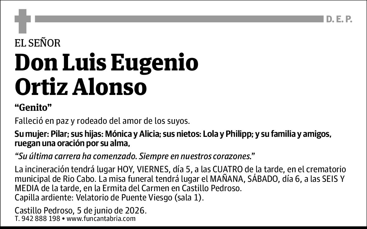 Luis Eugenio Ortiz Alonso