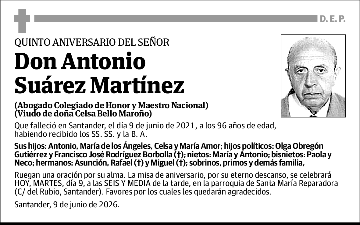 Antonio Suarez Martinez