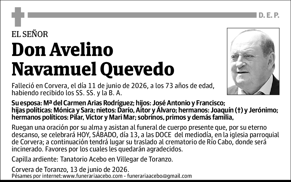 Avelino Navanuel Quevedo