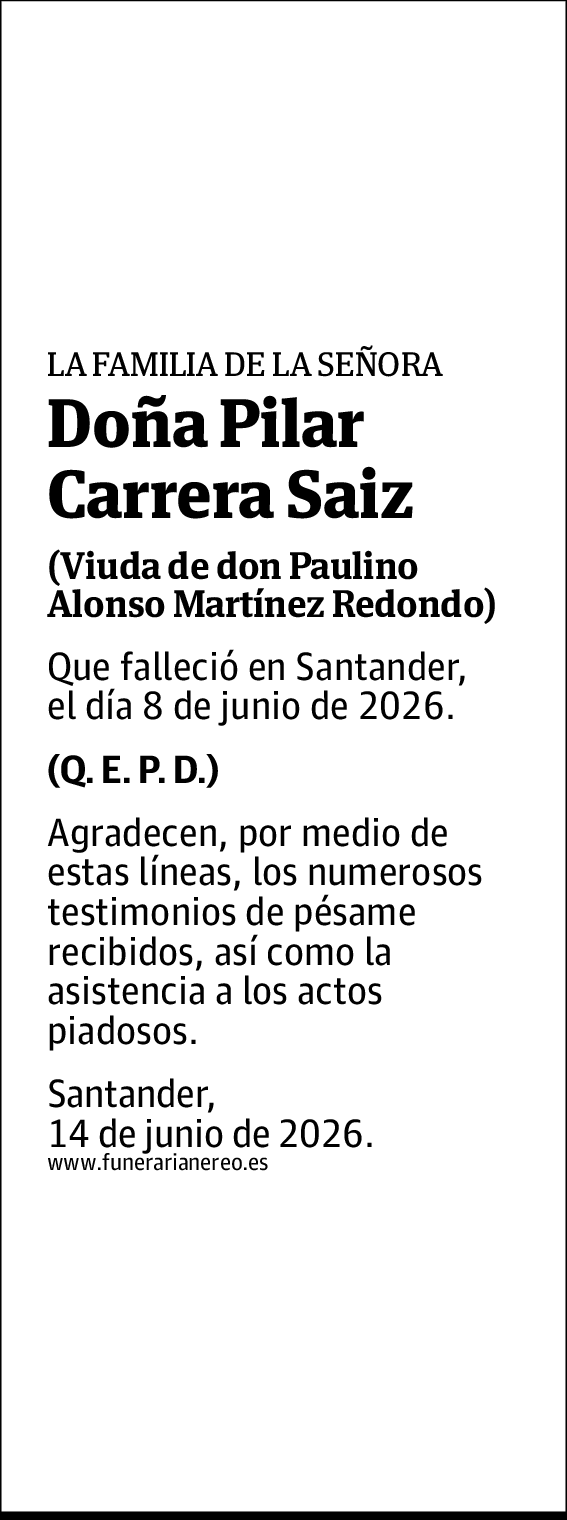 Pilar Carrera Saiz