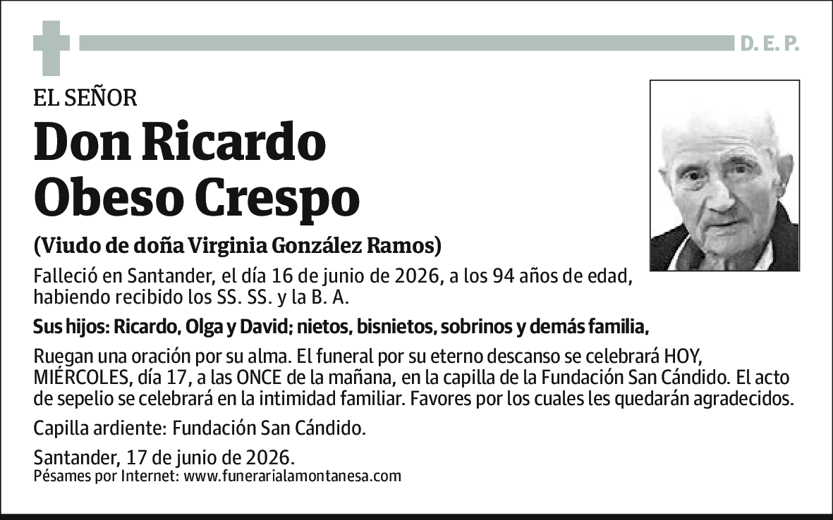 Ricardo Obeso Crespo