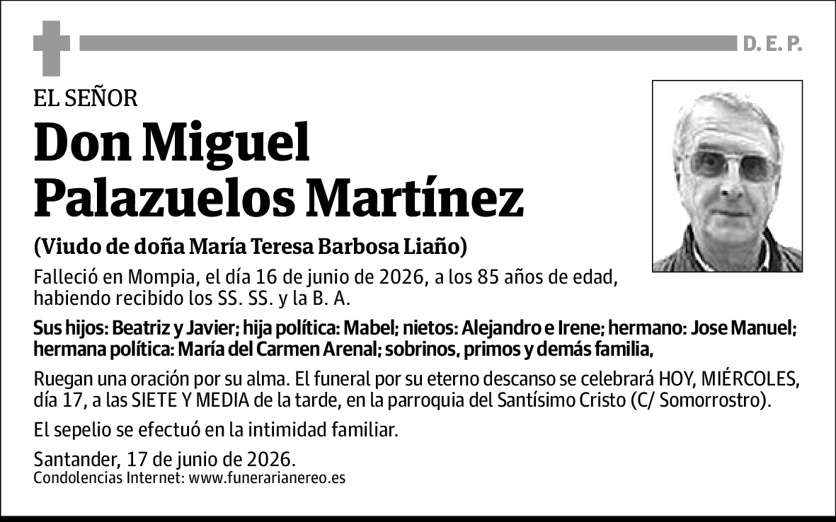 Miguel Palazuelos Martinez